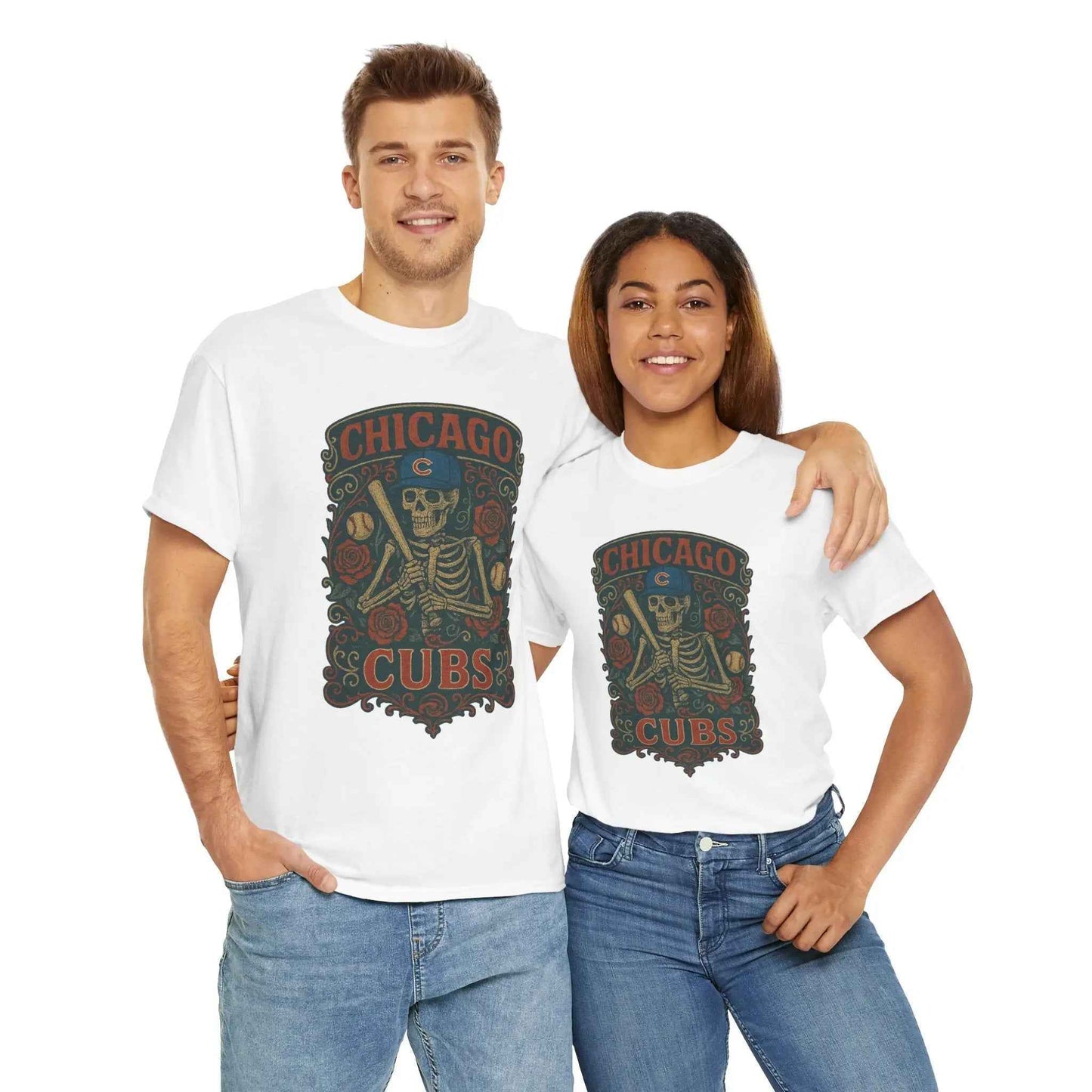 Chicago Cubs Original Grateful Dead T-Shirt