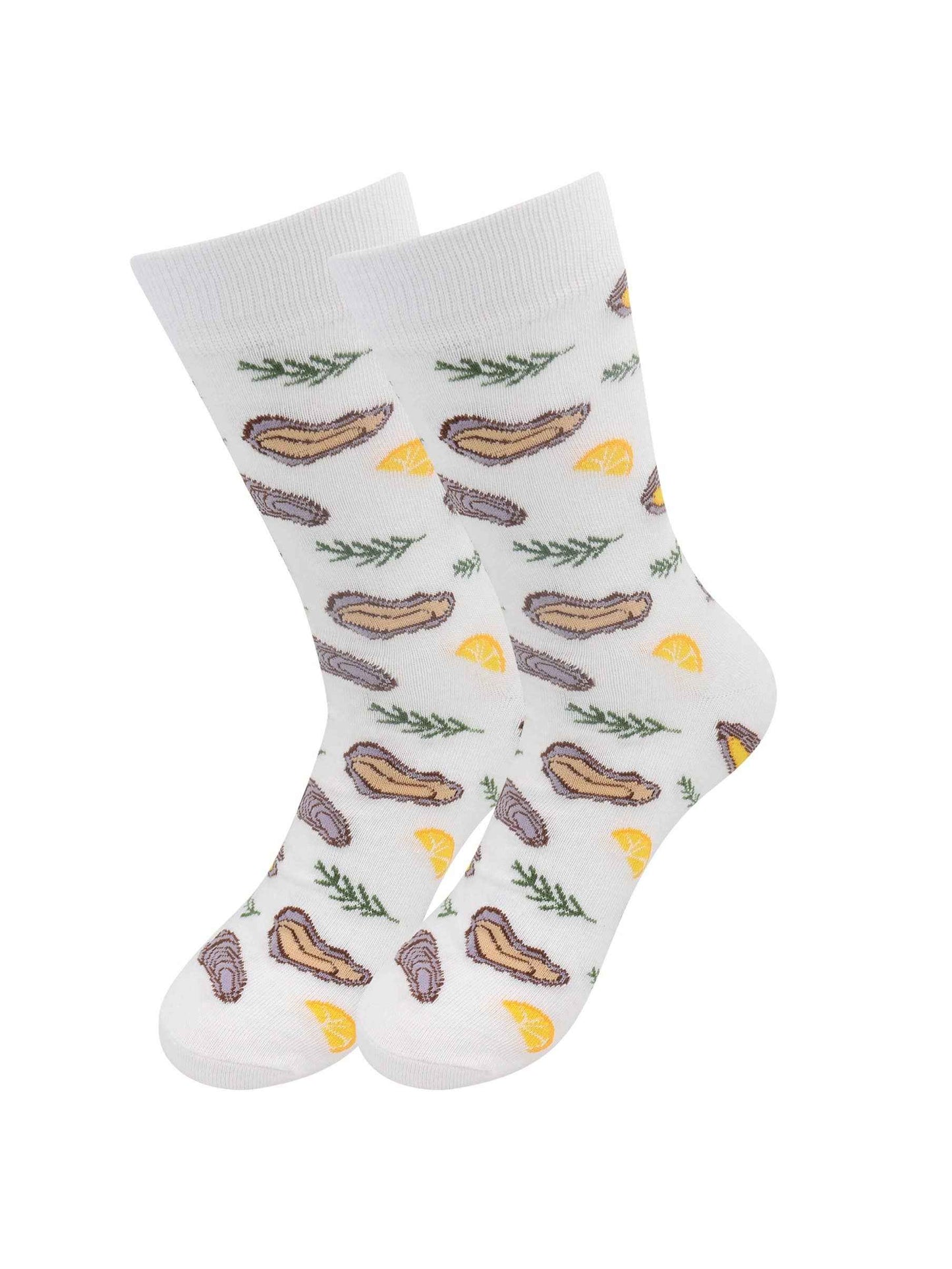 Fancy Oyster Socks - Comfy Cotton for Men & Women