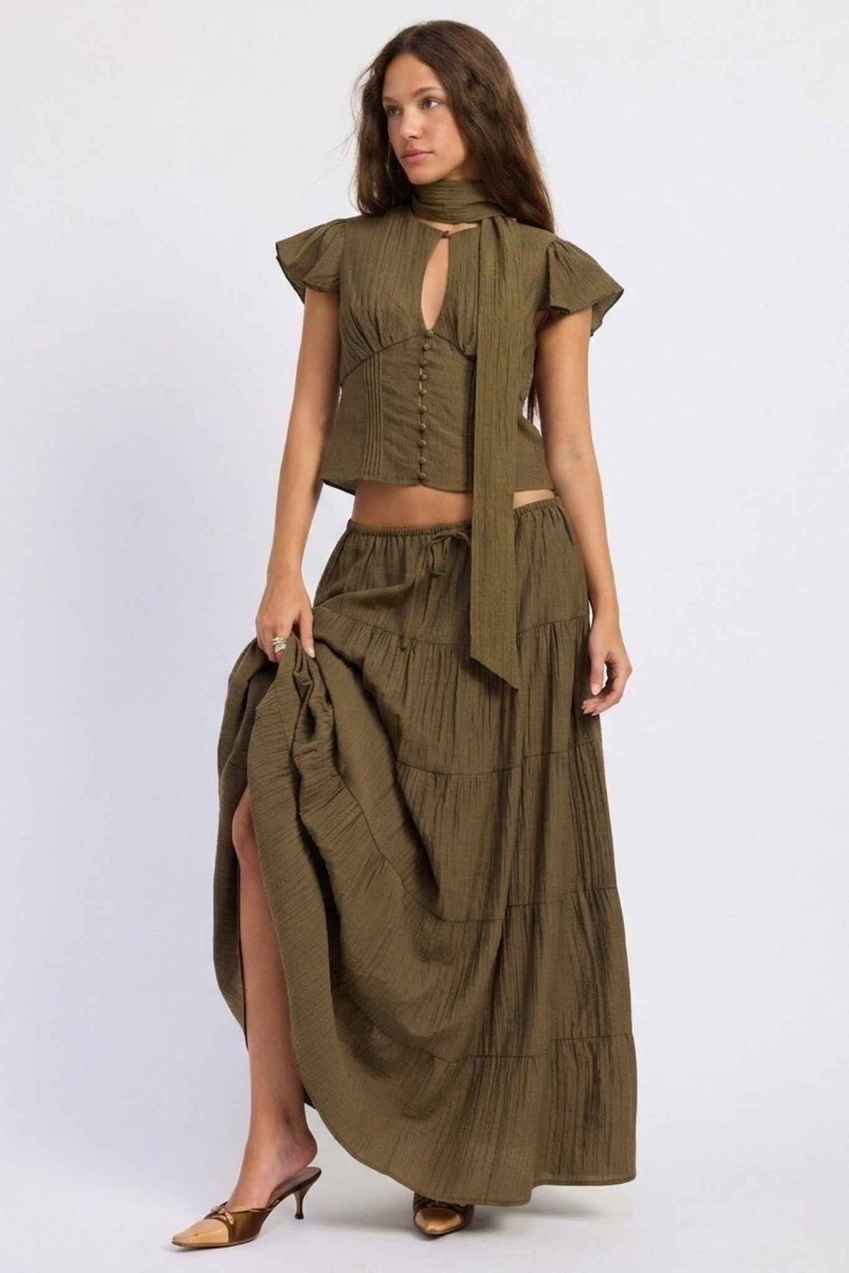 Lumina Maxi Skirt