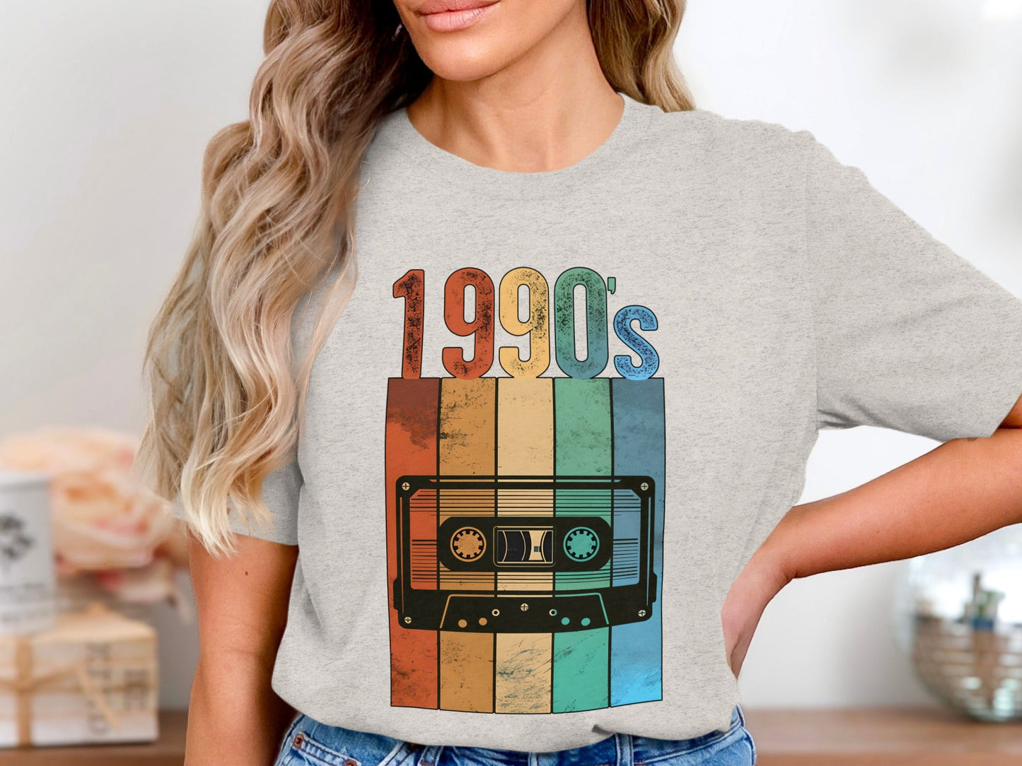 Vintage Cassette Tape with 1990s Design Retro T-Shirt