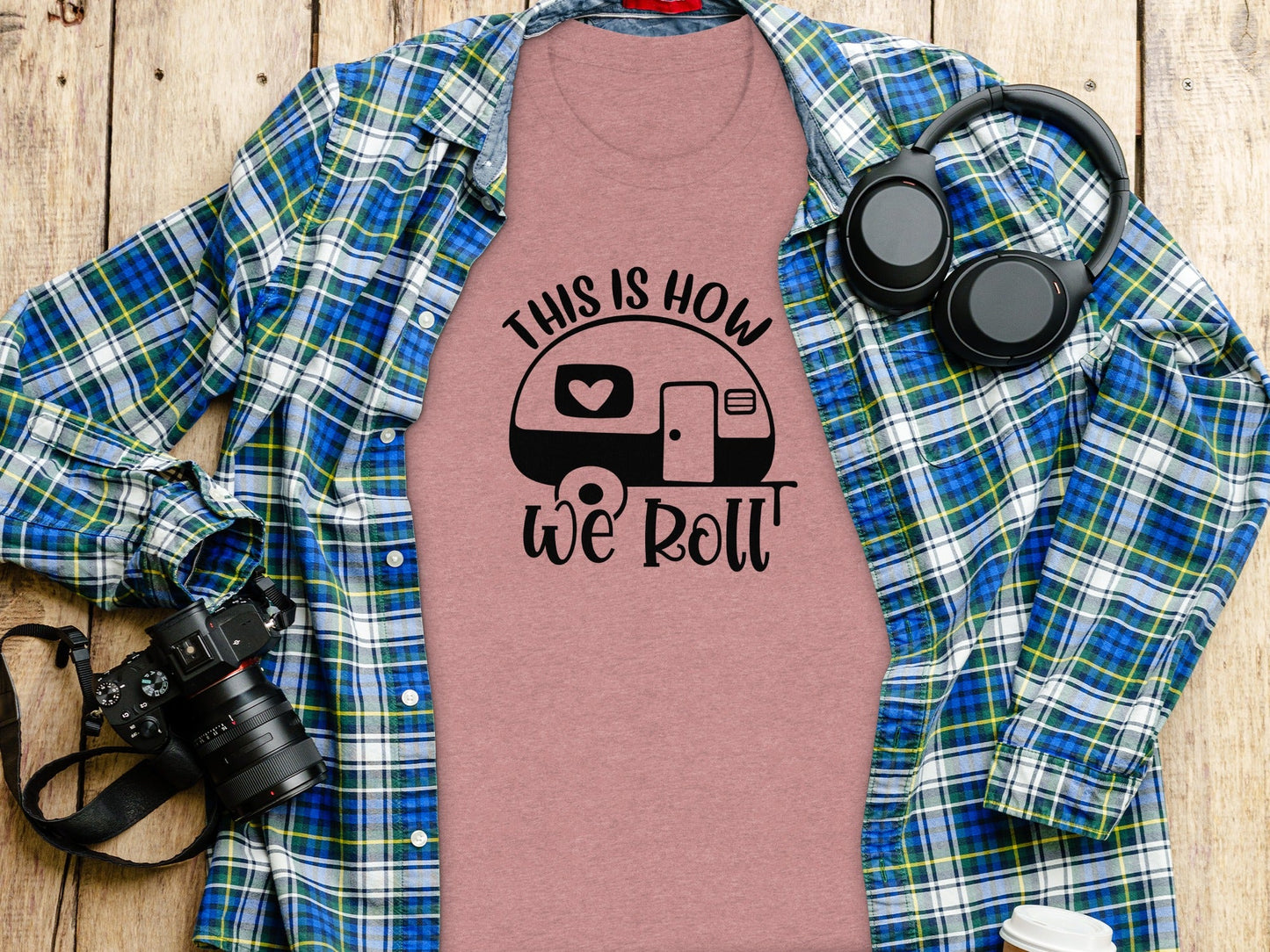 This is How We Roll Camper Graphic For Adventurers T-Shirt