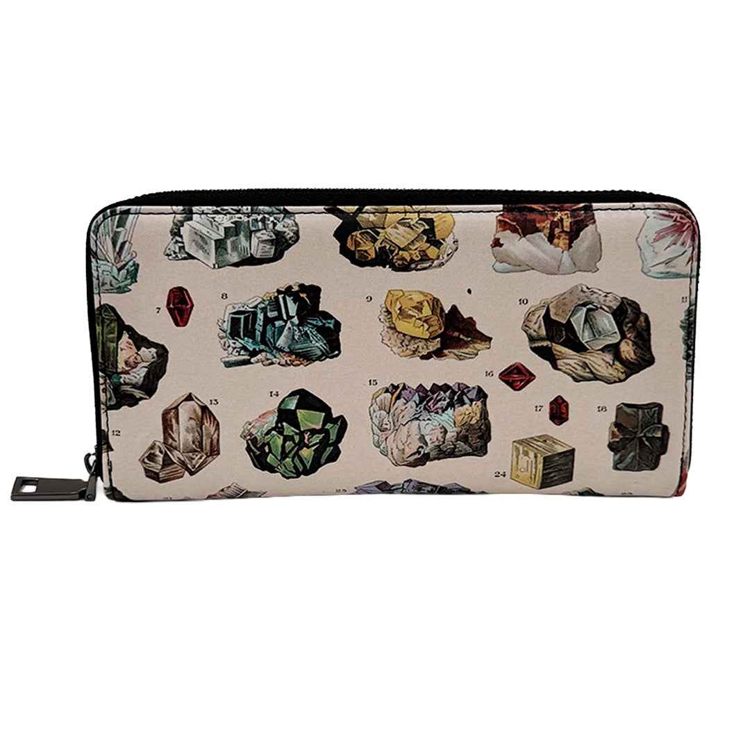 Vintage Crystals Clutch Wallet