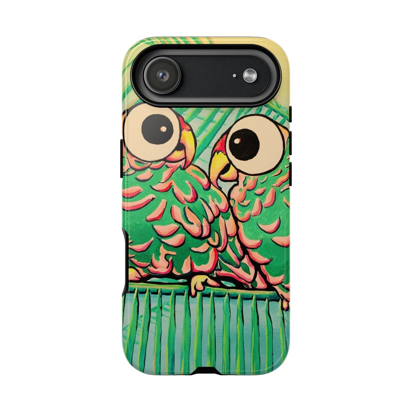 Chatty Cyclops Parrots Tough Phone Case