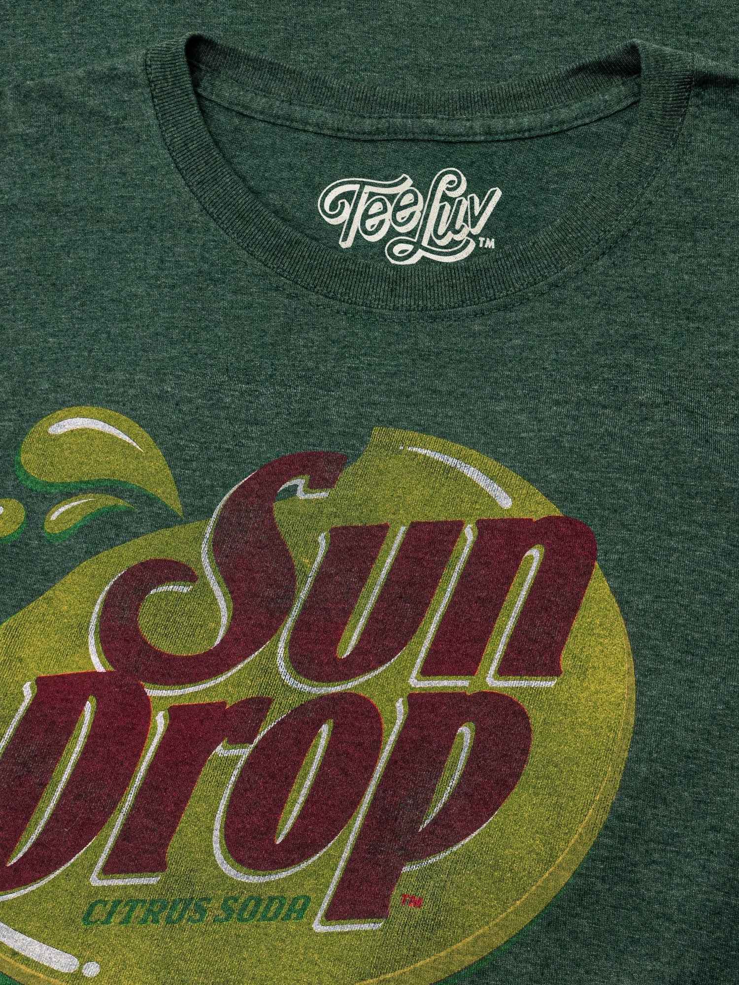 Sun Drop Soda Logo T-Shirt - Green