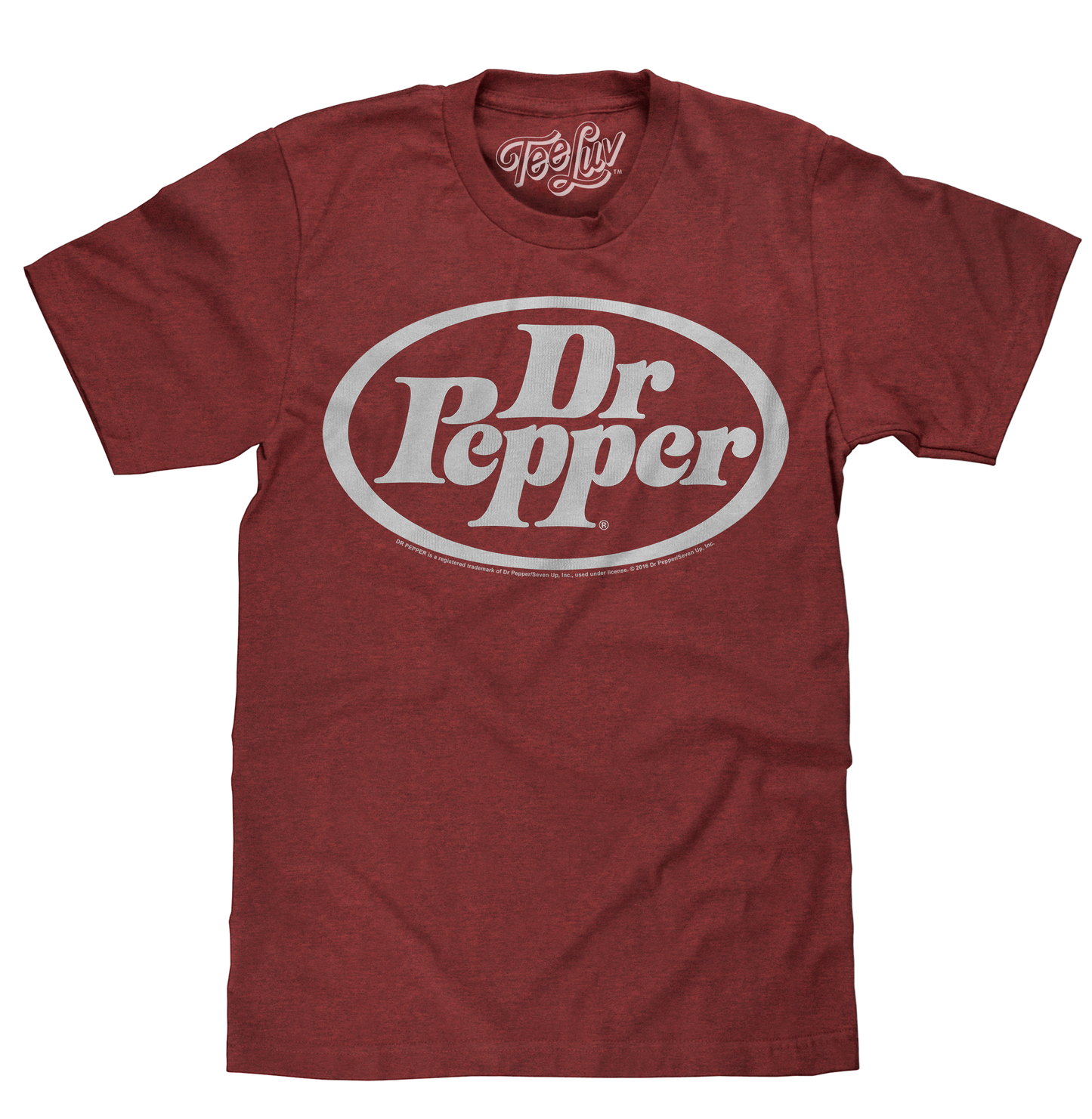 Dr Pepper Oval Logo T-Shirt - Red