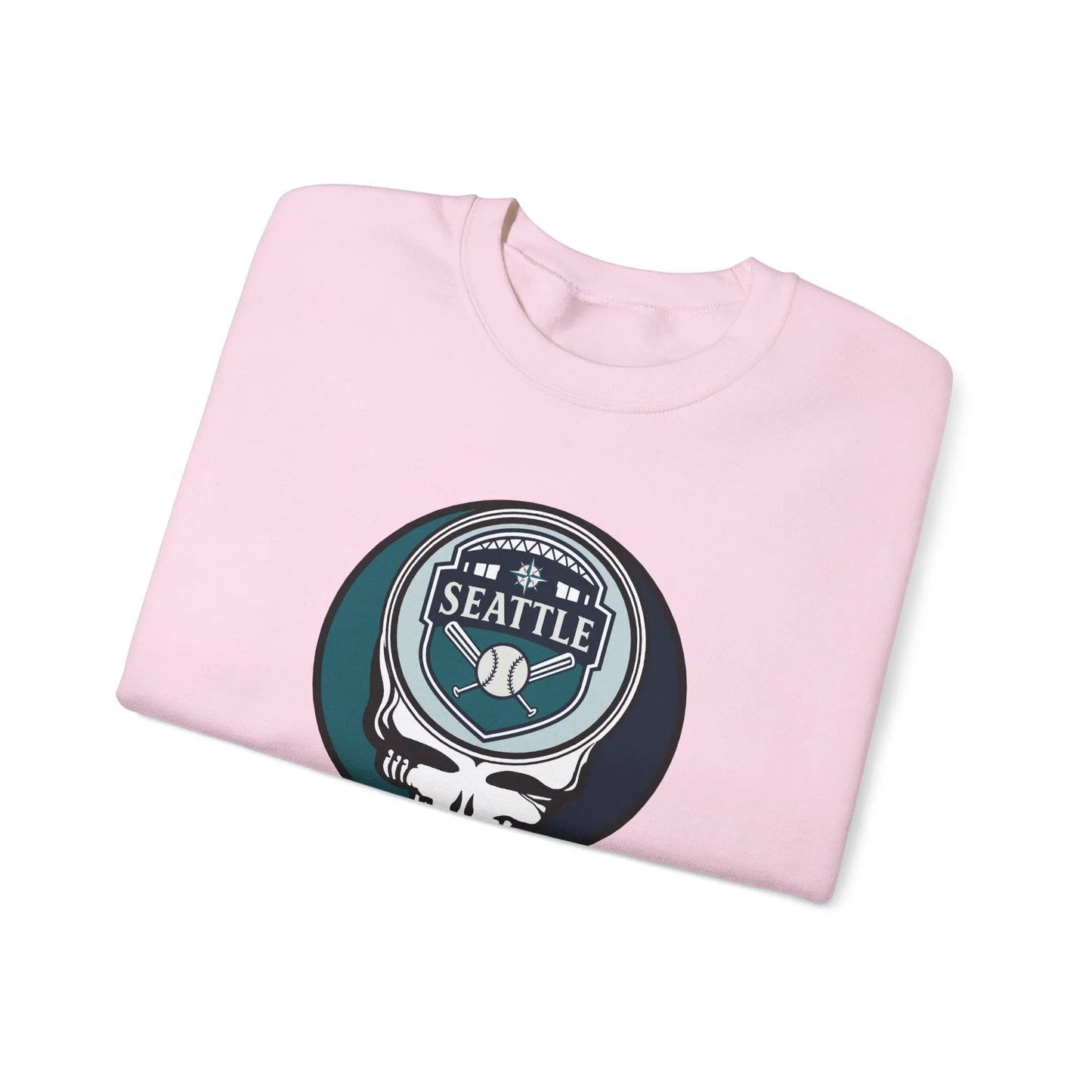 Seattle Mariners original Stealie Grateful Dead Crewneck Grateful Dead Sweatshirt