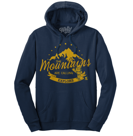 Woodsy Owl Explore Pullover Hooded Sweatshirt - Navy