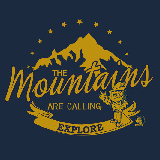 Woodsy Owl Explore Pullover Hooded Sweatshirt - Navy