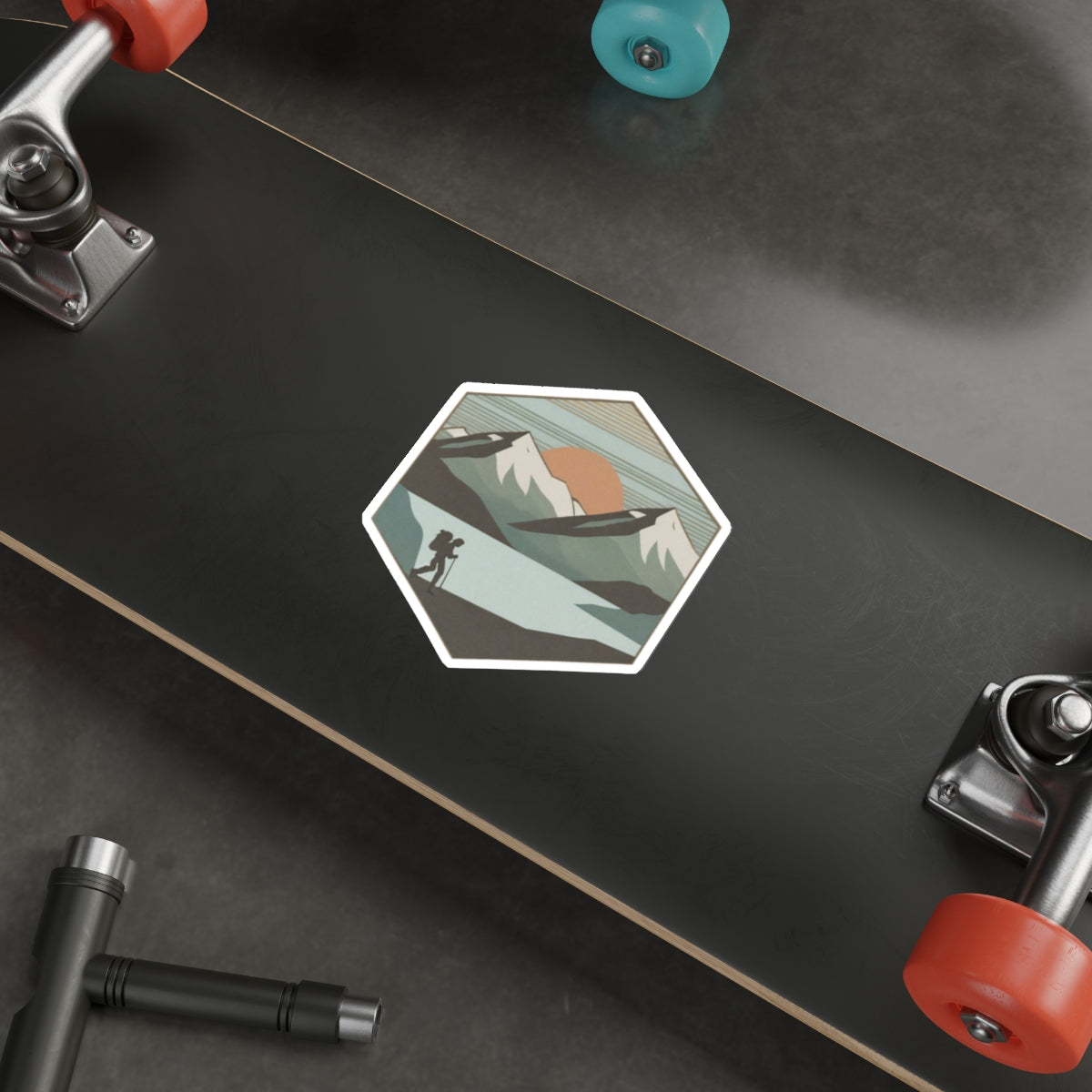 Horizon Hike Die-Cut Sticker