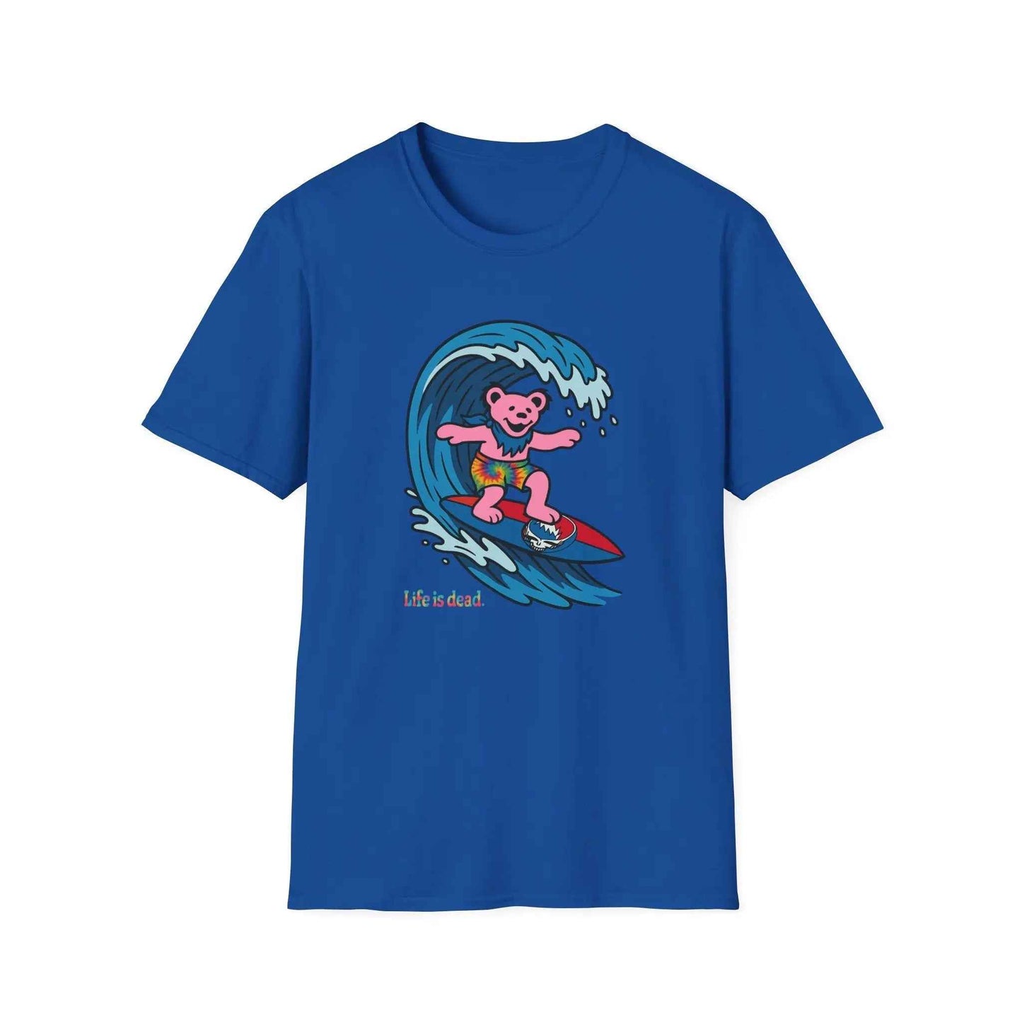 Surfin' Bear - Life is dead.® Grateful Dead T-Shirt