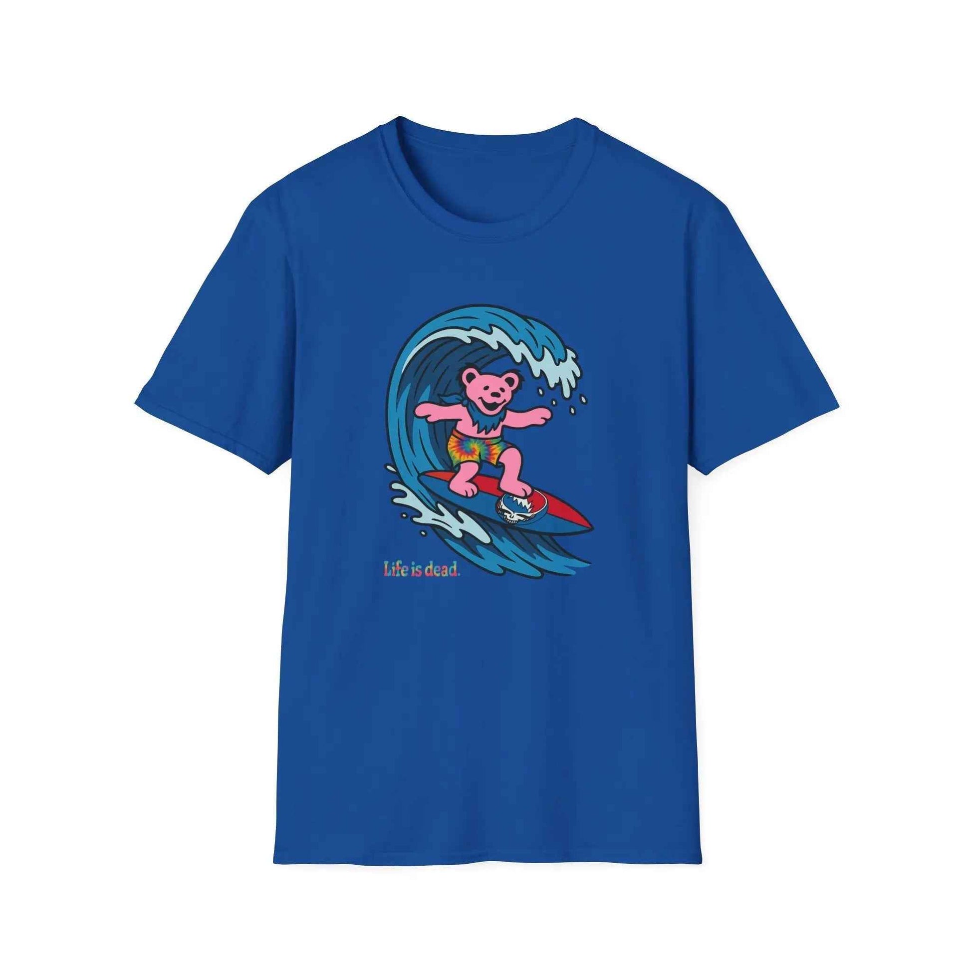 Surfin' Bear - Life is dead.® Grateful Dead T-Shirt