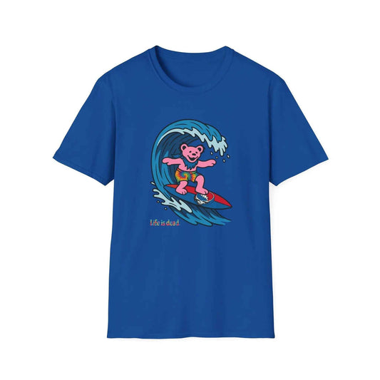 Surfin' Bear - Life is dead.® Grateful Dead T-Shirt