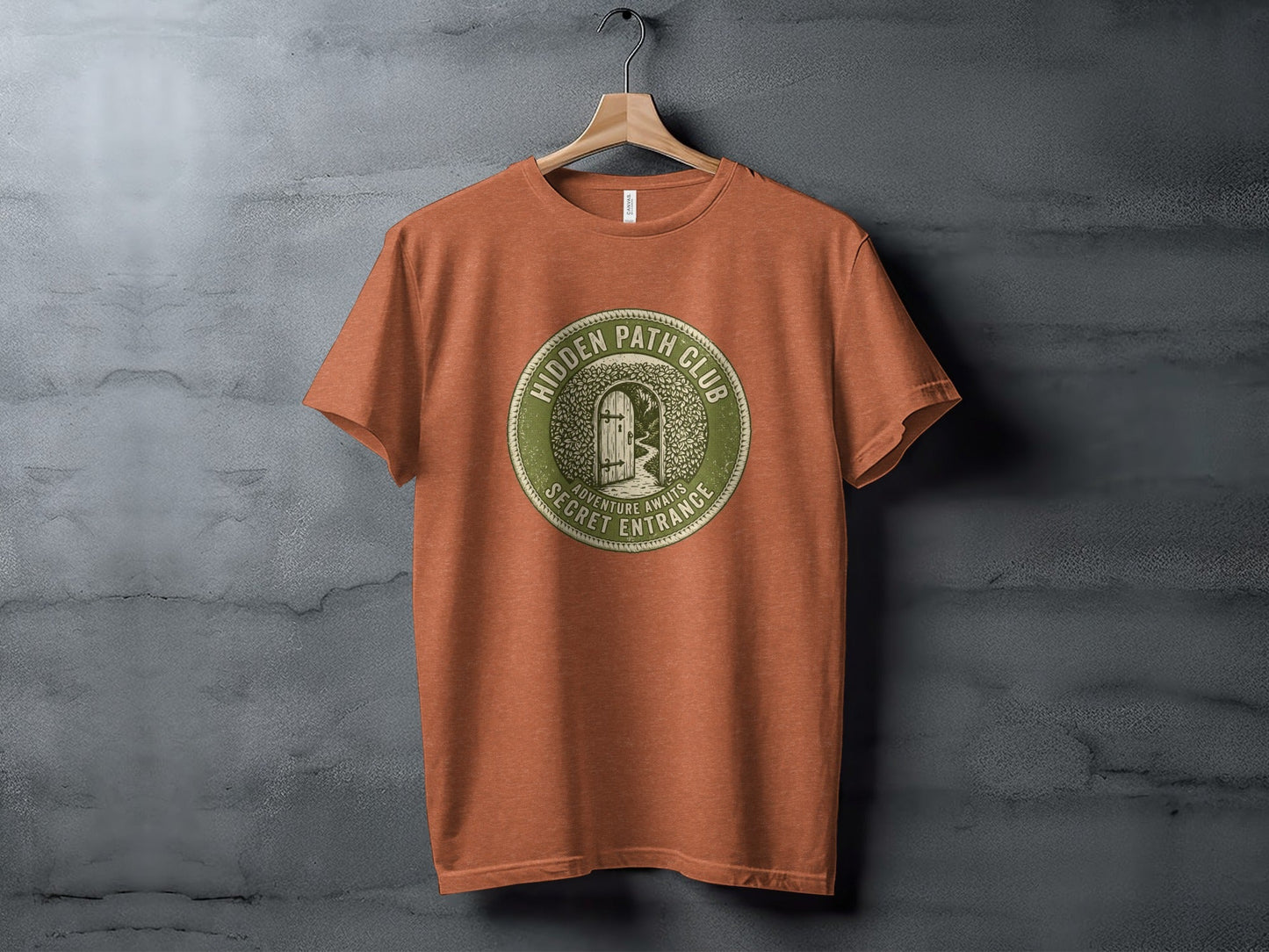Hidden Path Club: Secret Entrance - Vintage Outdoor Apparel