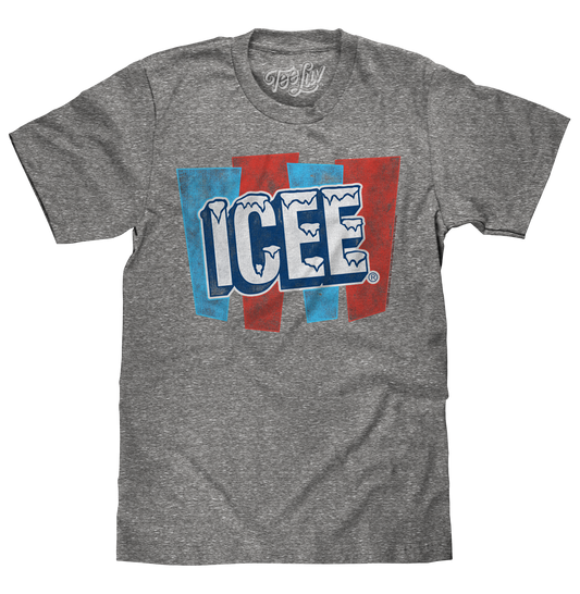 ICEE Faded Logo T-Shirt - Gray