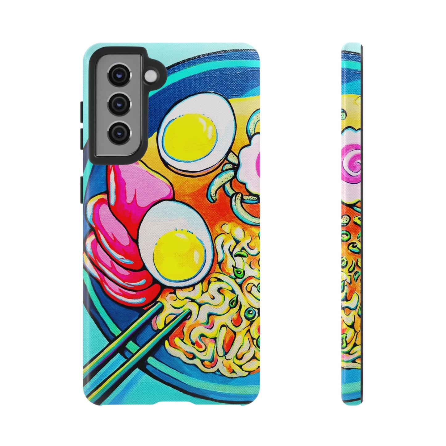Neon Ramen Tough Phone Case