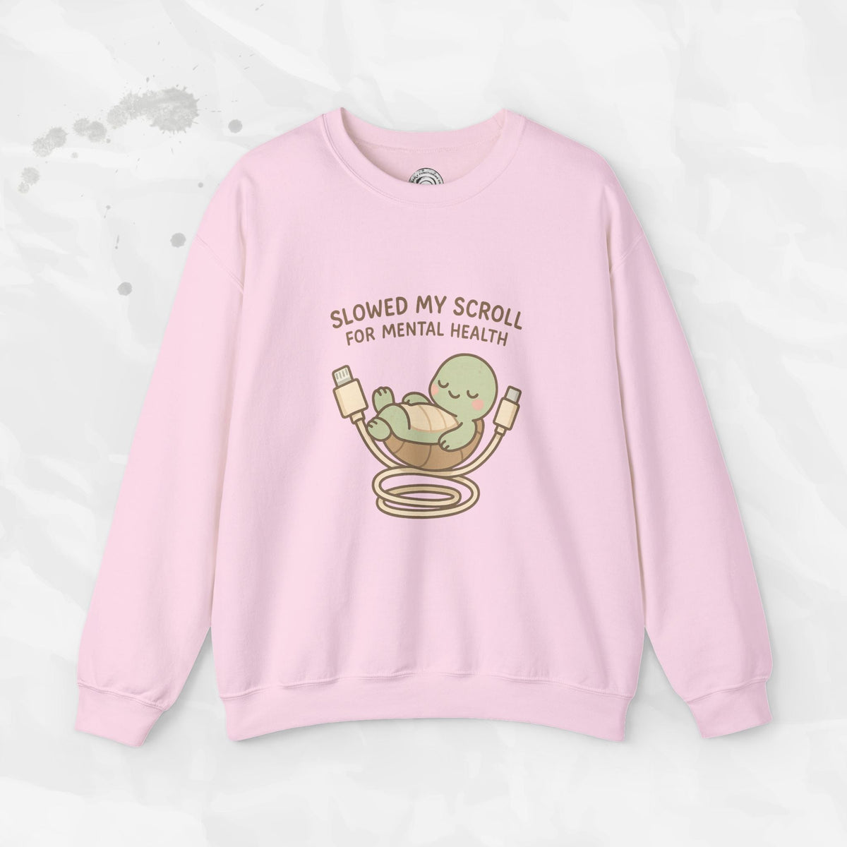 Slowed My Scroll - Crewneck Sweatshirt