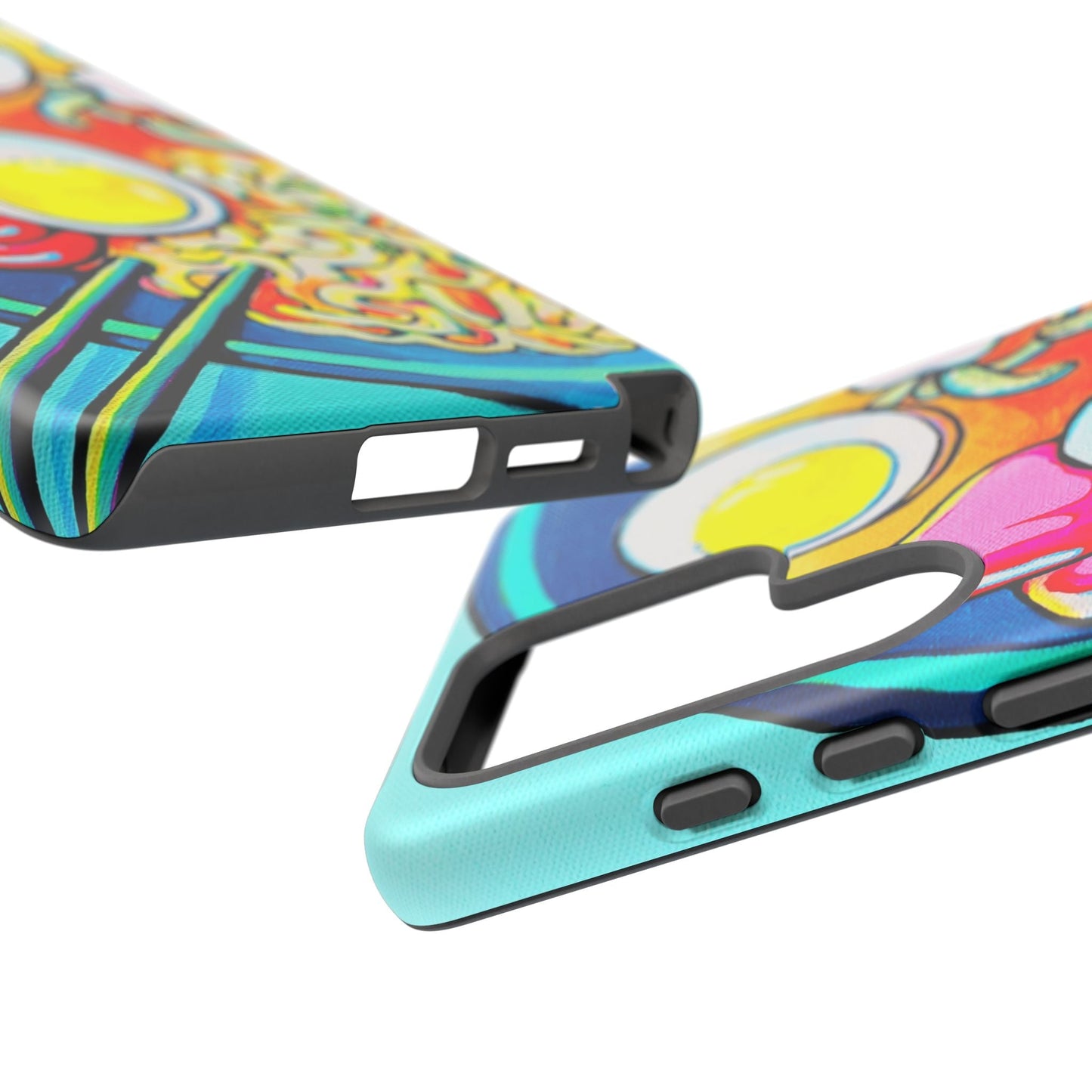 Neon Ramen Tough Phone Case