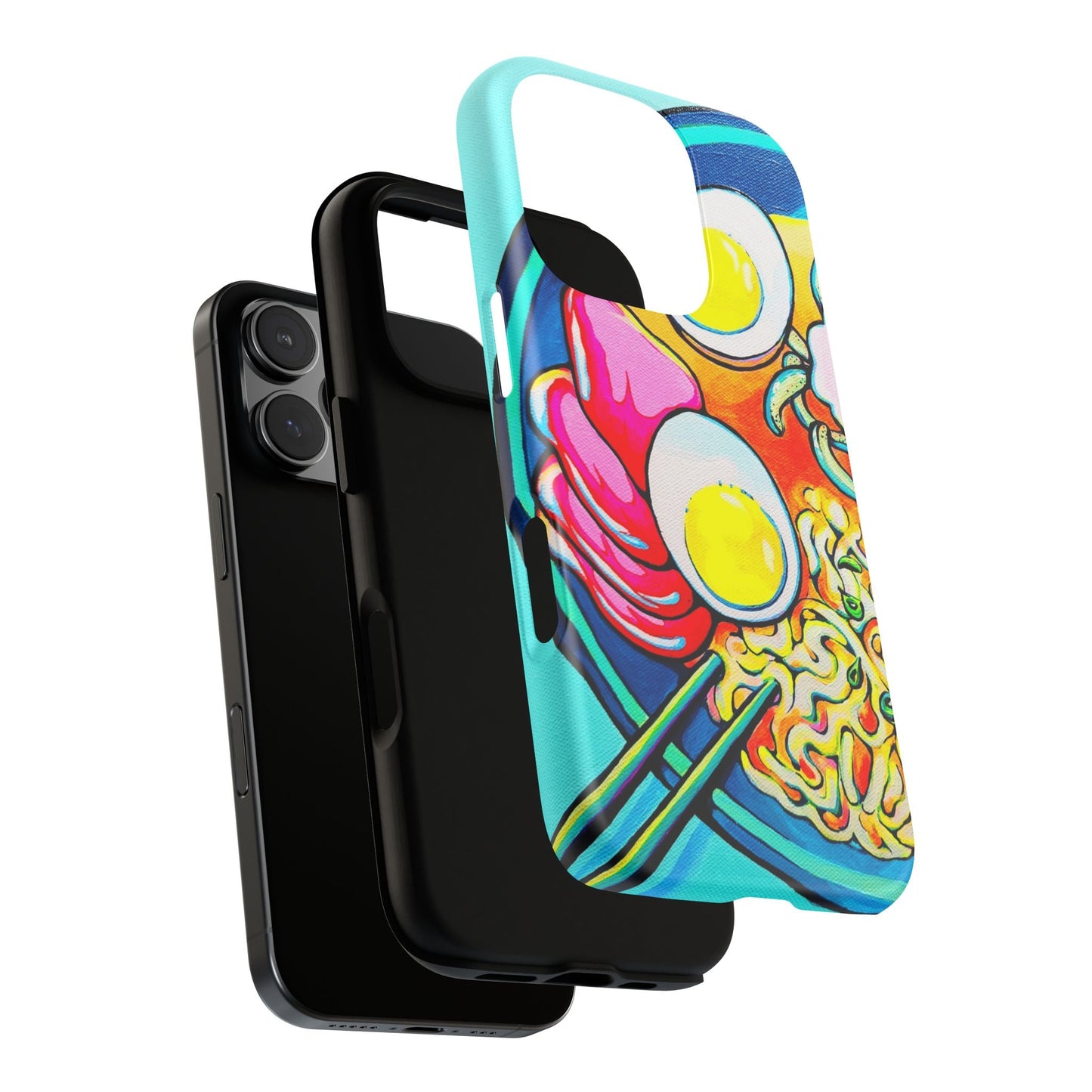 Neon Ramen Tough Phone Case