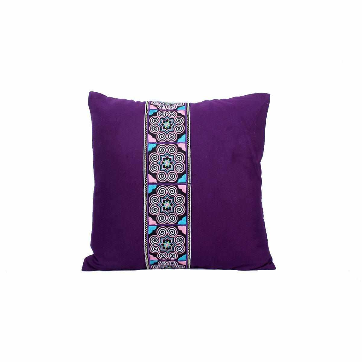 Reina Embroidered Pillow Cover - Thailand