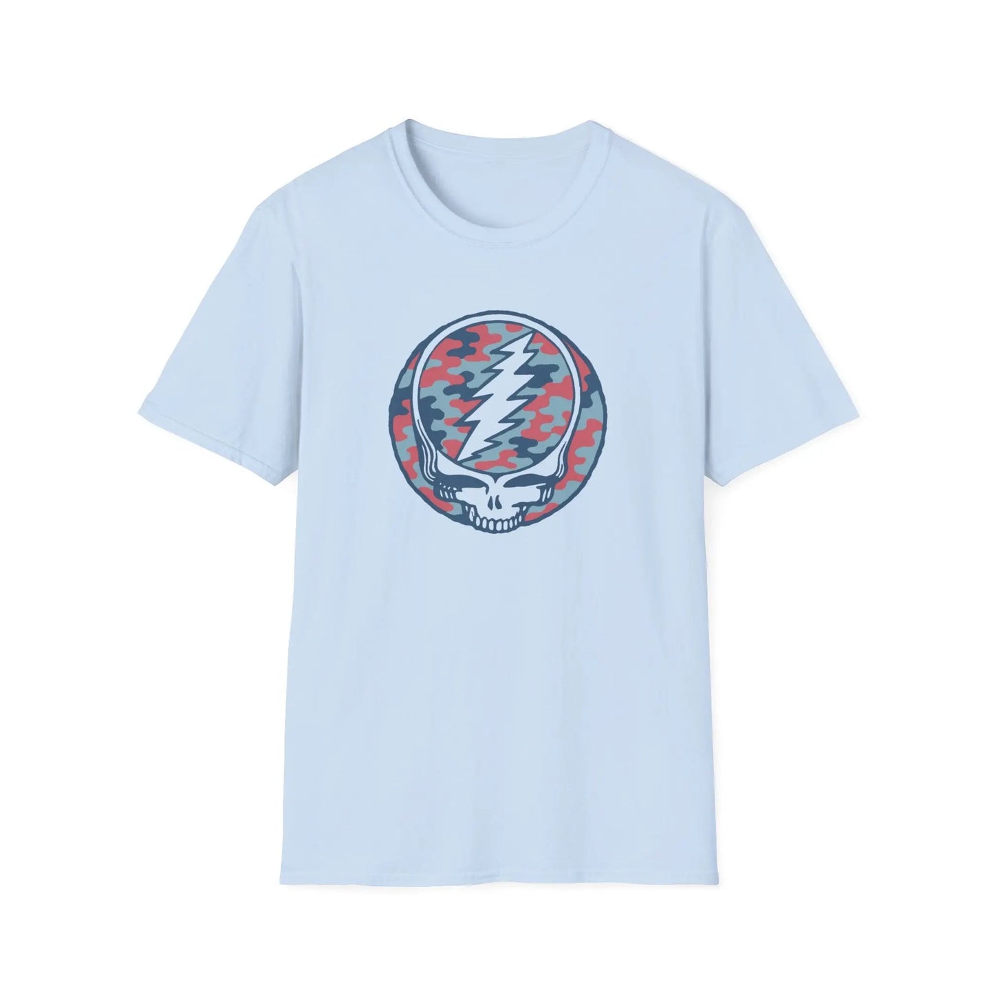 Camo Stealie Color Match Vineyard Collection Grateful Dead T-Shirt