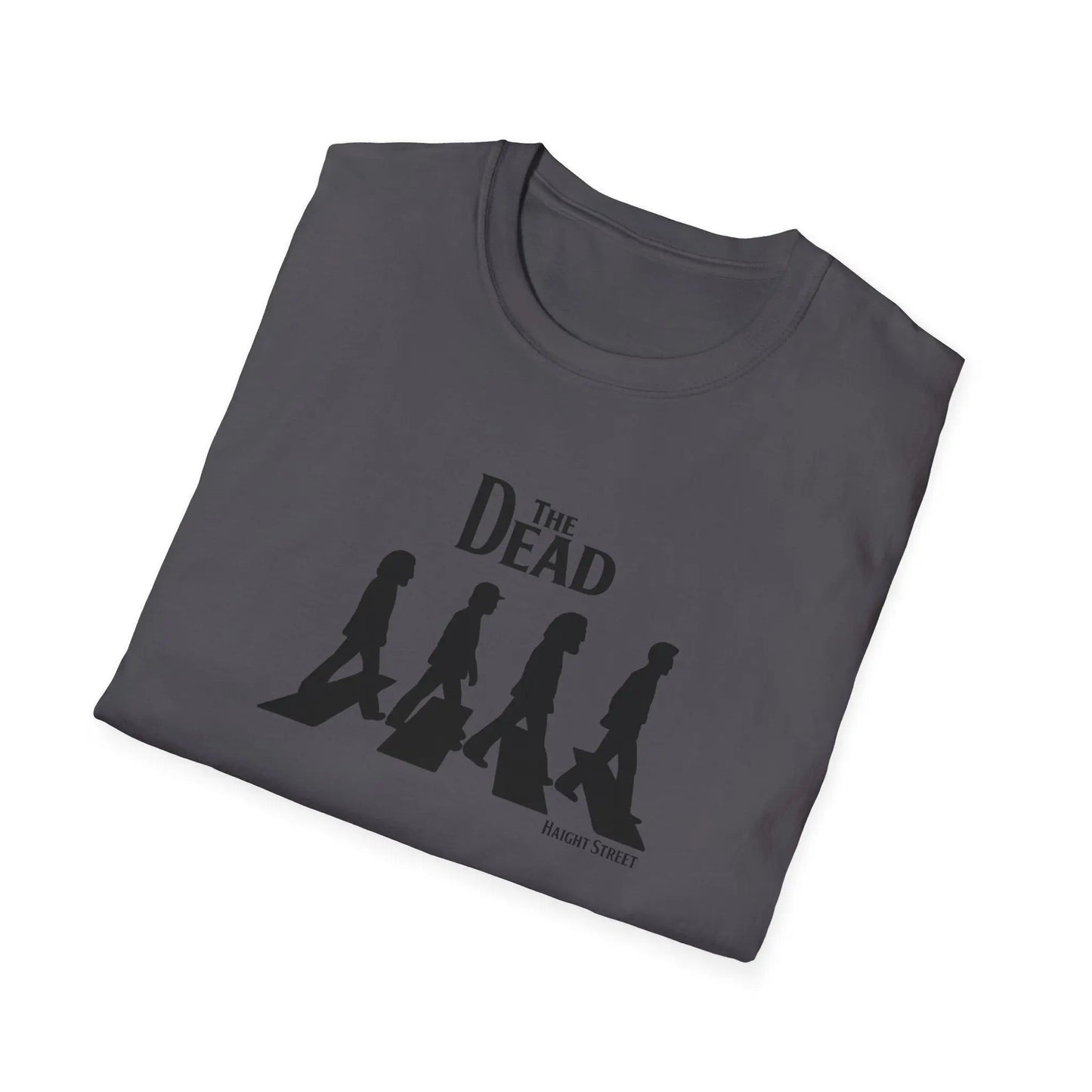 "Jerry Road" Haight Street Crosswalk Silhouettes Grateful Dead T-Shirt