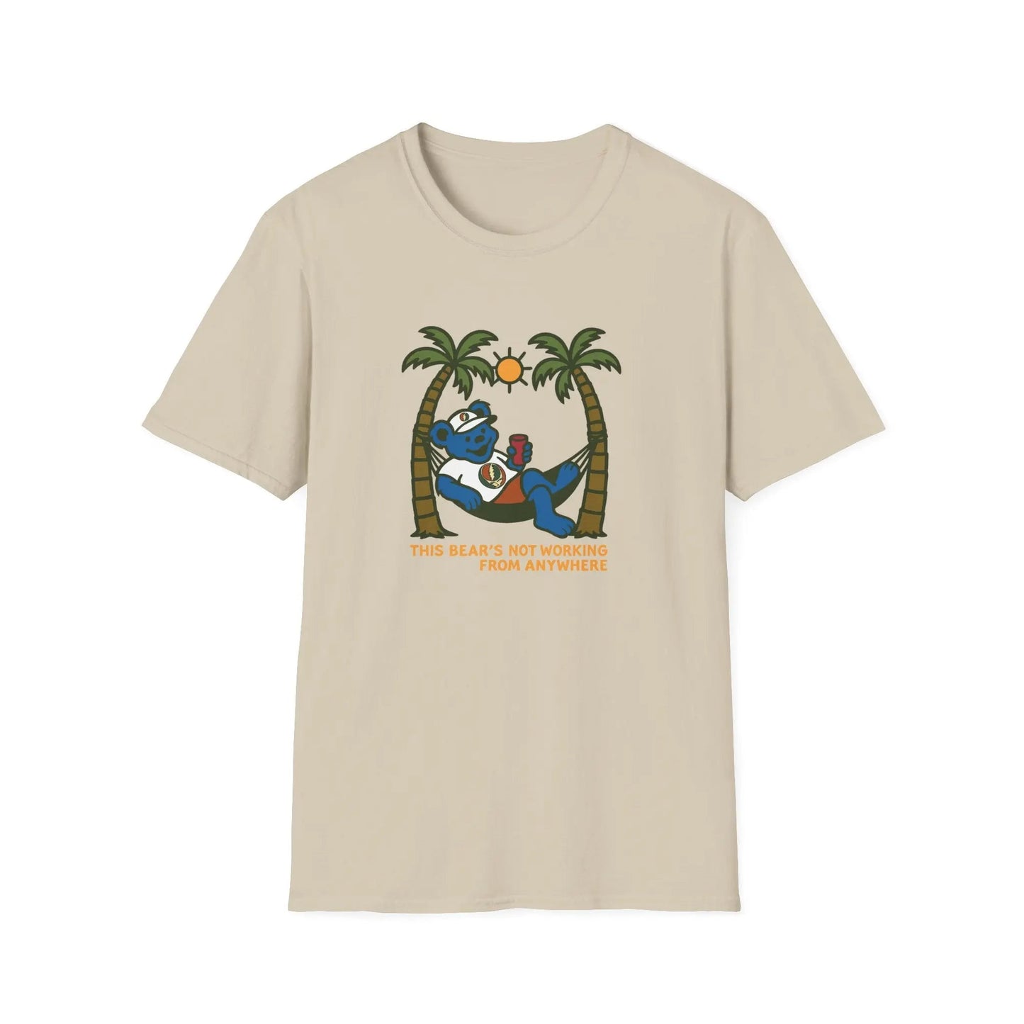 The Bear's Not Working From Anywhere - Life is dead.® Grateful Dead T-Shirt