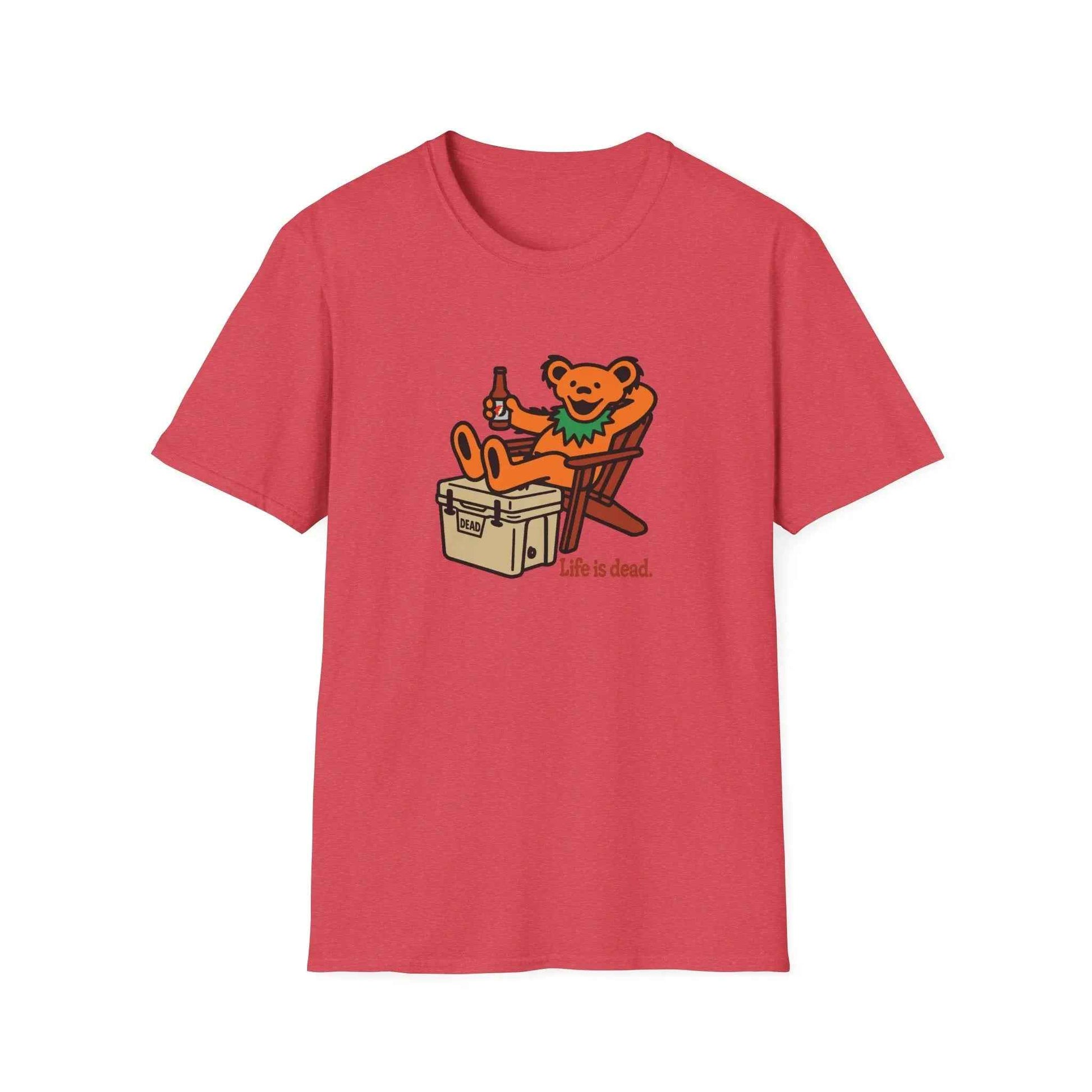 Chillin' Bear - Life is dead.® Grateful Dead T-Shirt
