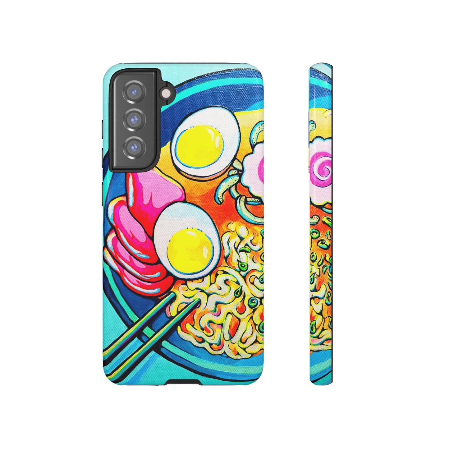 Neon Ramen Tough Phone Case