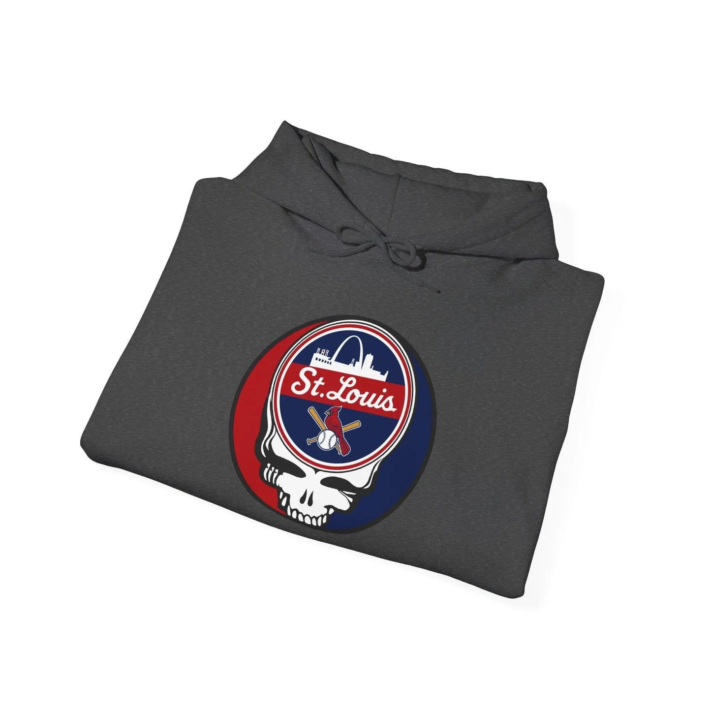 St. Louis Cardinals Original Stealie Grateful Dead Hoodie
