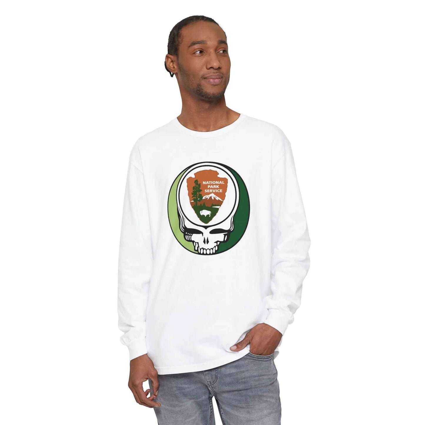 National Park Service Vineyard Collection Garment-Dyed Long Sleeve T-Shirt
