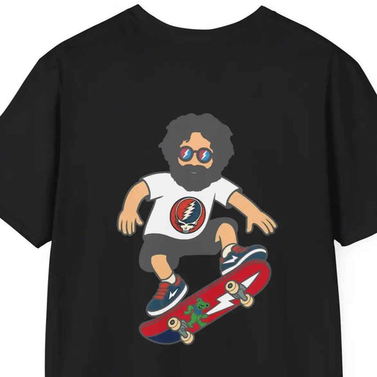 Shreddin' Jerry - Life is dead.® Two-Sided Print Grateful Dead T-Shirt