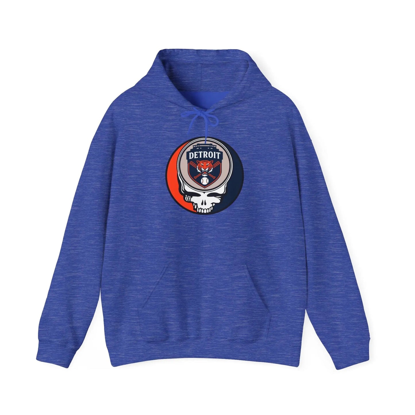 Detroit Tigers Original Stealie Grateful Dead Hoodie
