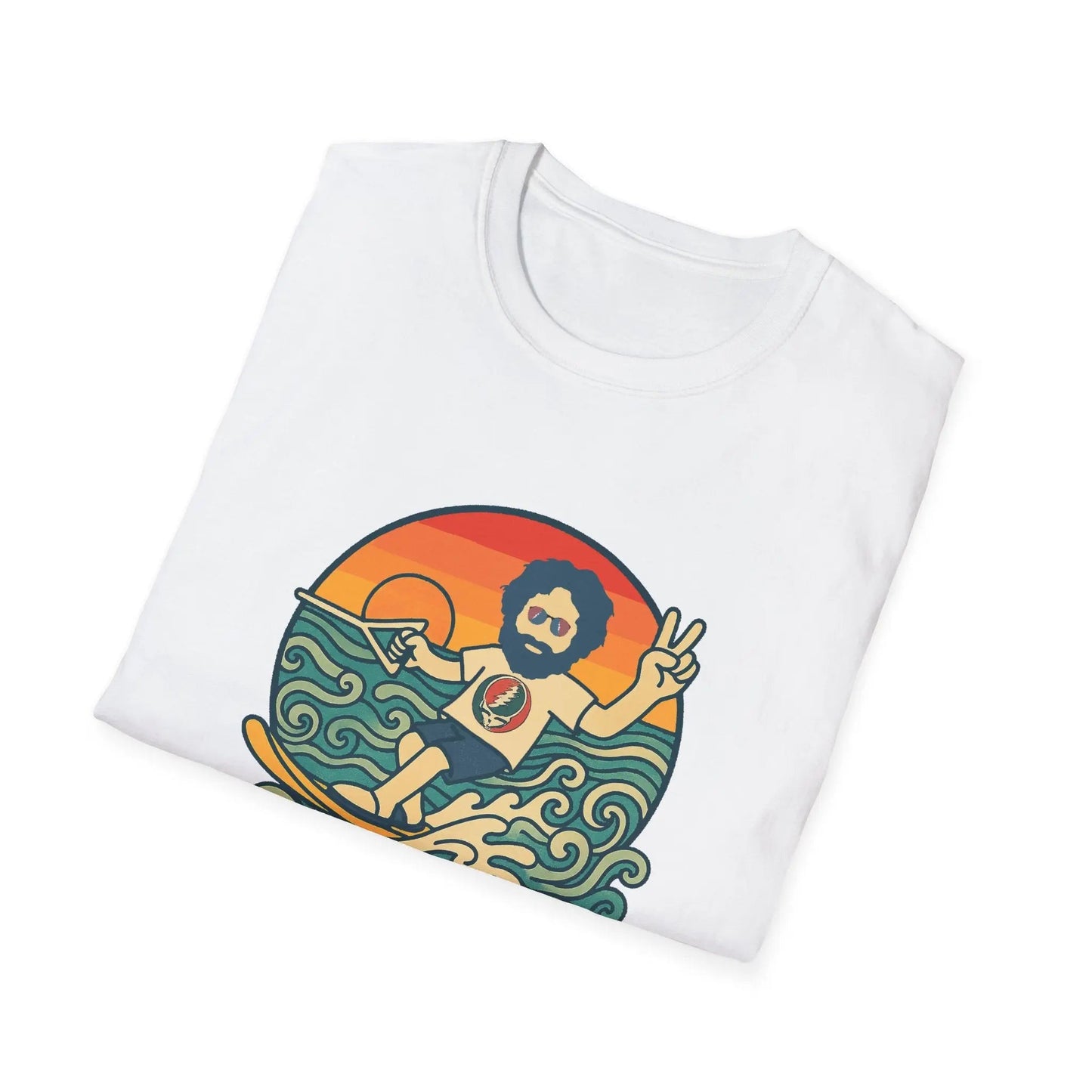 Jerry's Ridin' The Wake Life is dead.® Grateful Dead T-Shirt