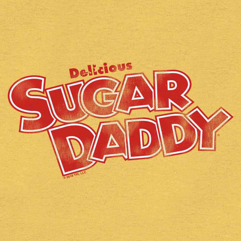 Delicious Sugar Daddy Candy T-Shirt - Light Yellow