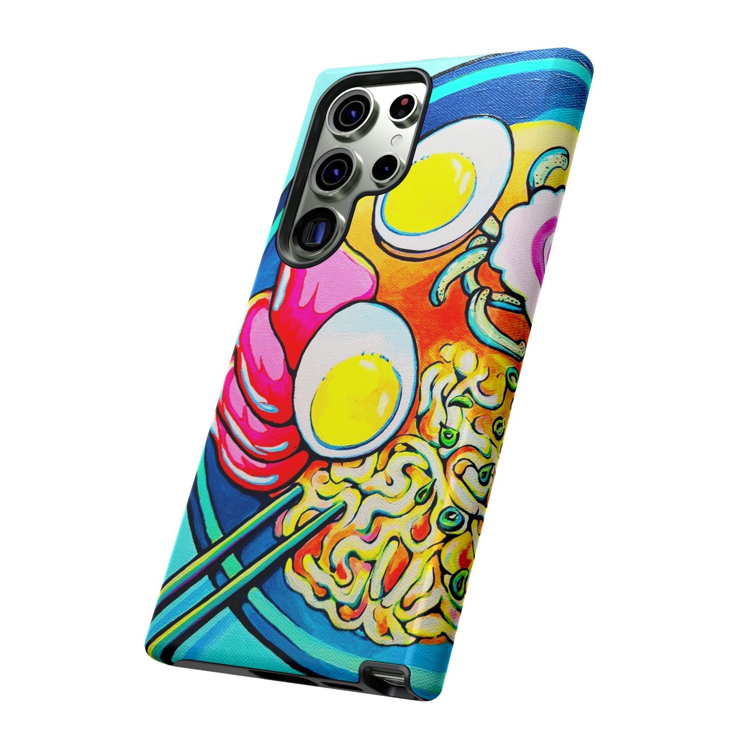 Neon Ramen Tough Phone Case