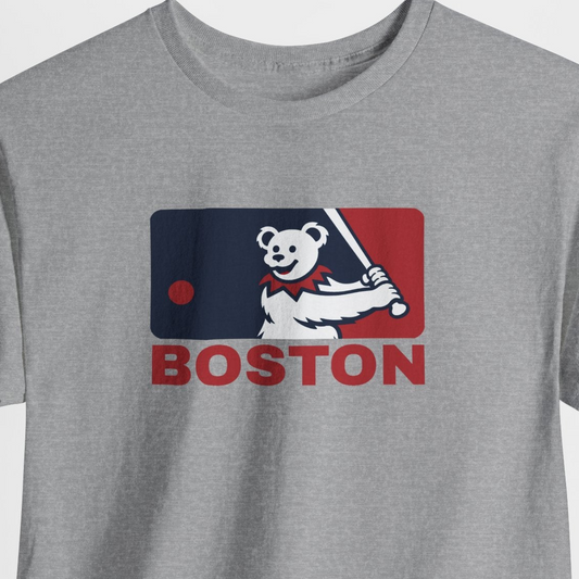 Boston Red Sox Original Dancing Bear MLB Grateful Dead T-Shirt