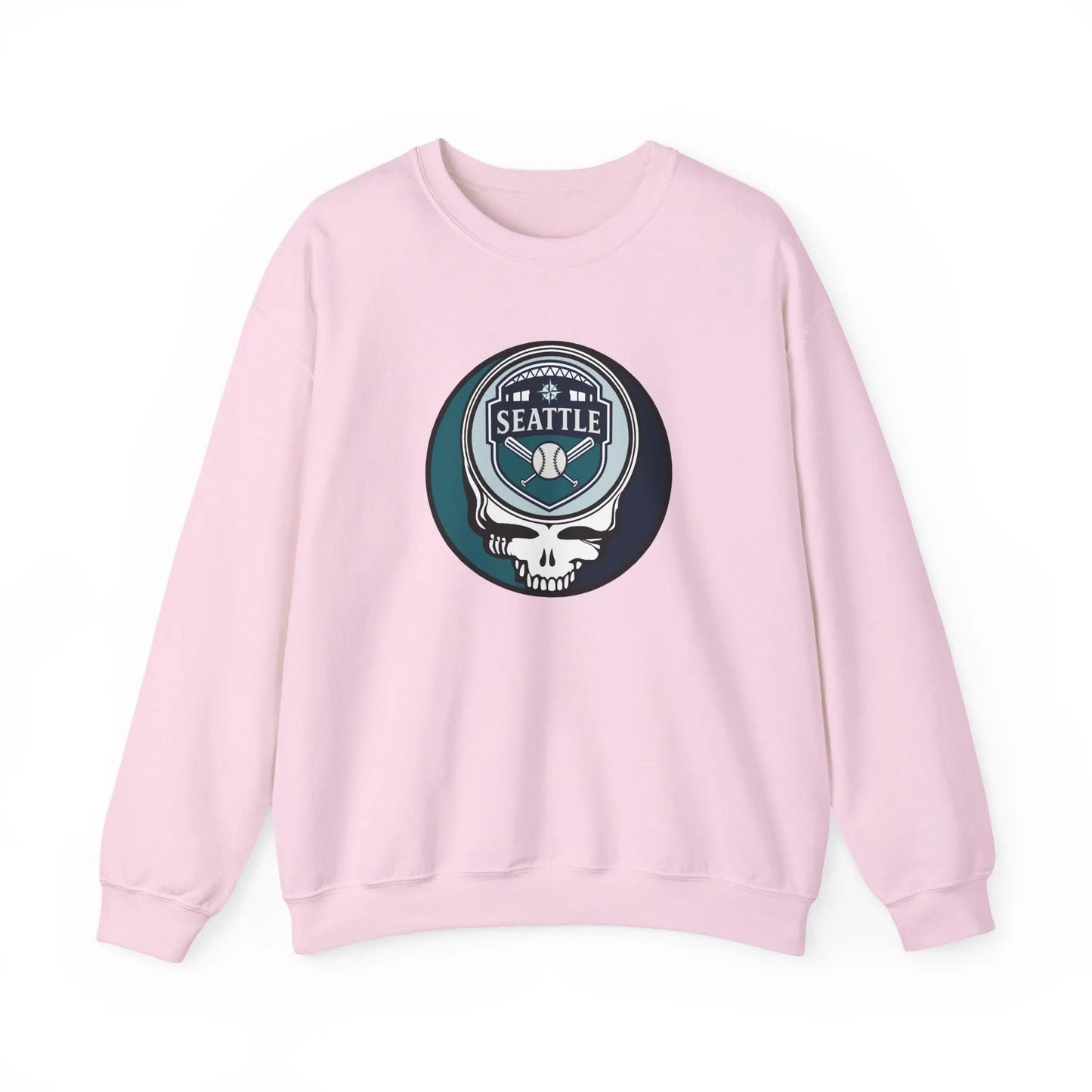 Seattle Mariners original Stealie Grateful Dead Crewneck Grateful Dead Sweatshirt