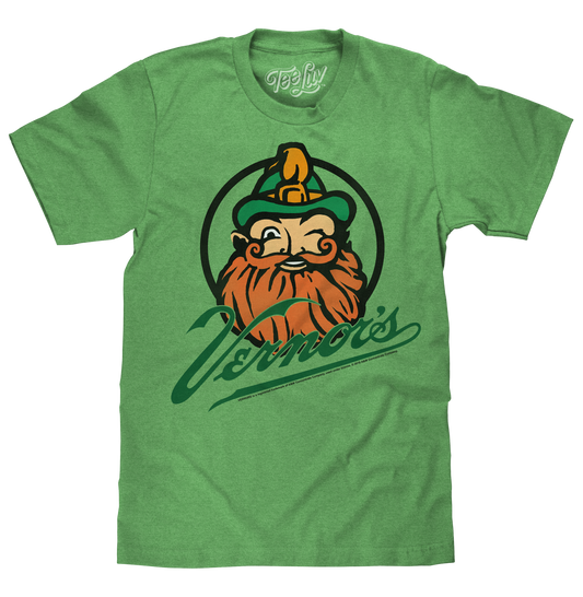 Vernor's Gnome Logo T-Shirt - Green