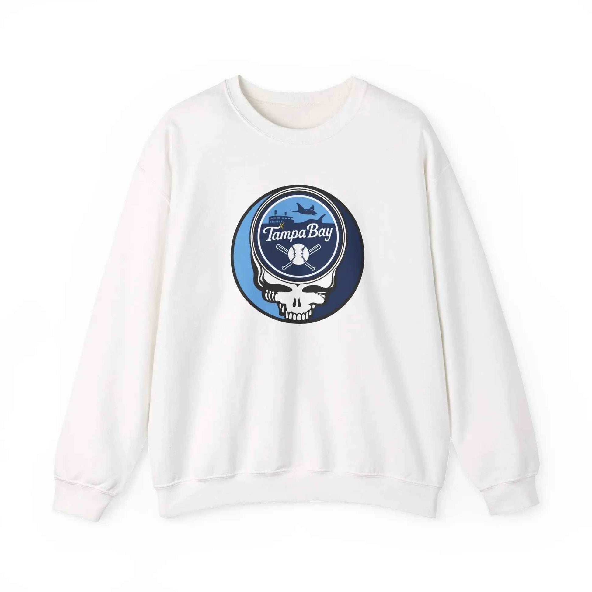 Tampa Bay Rays Original Stealie Grateful Dead Crewneck Grateful Dead Sweatshirt