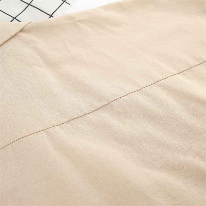 Comfortable Cotton and Linen Women's Fashion Pajama Set