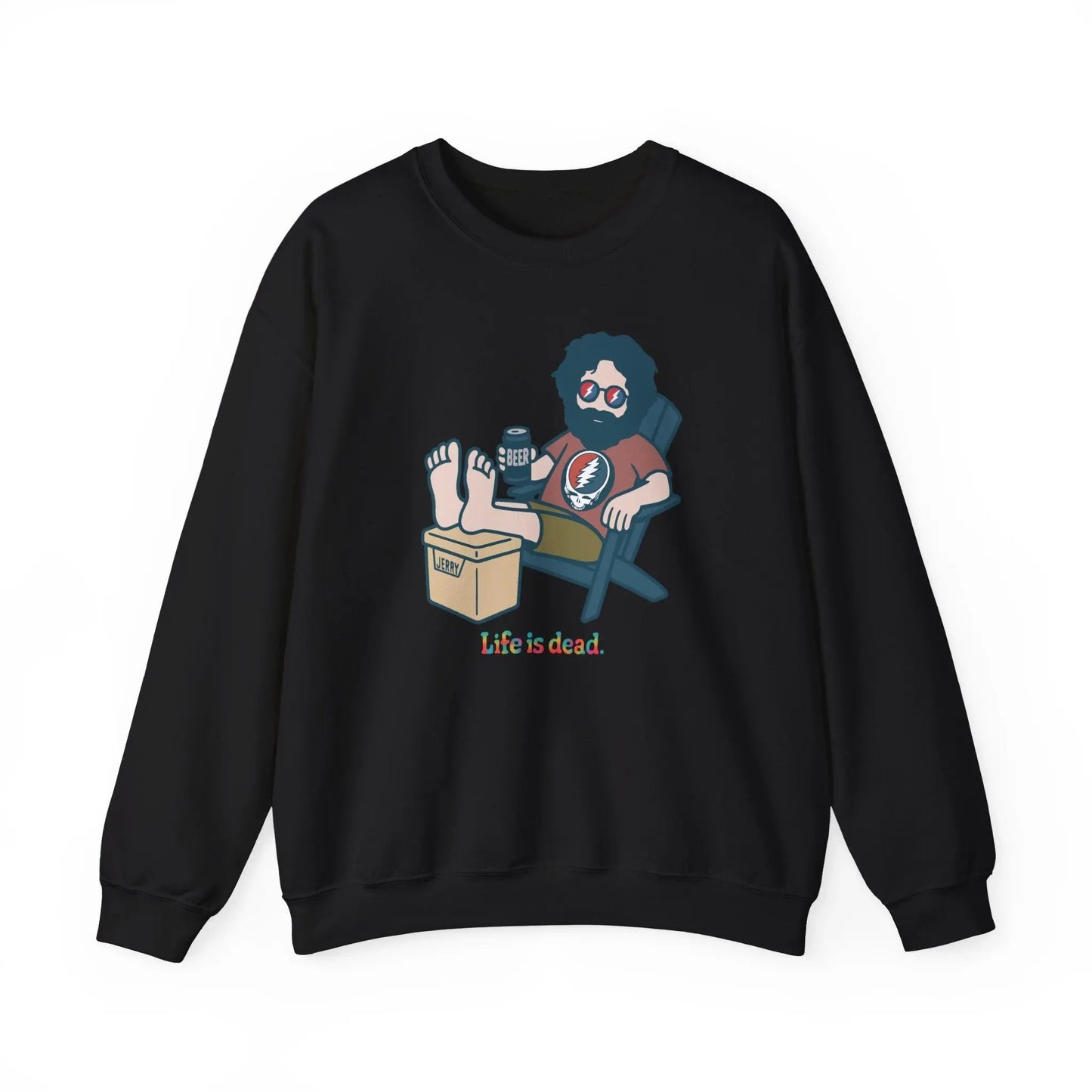 Stay Cool, Jerry Life is dead.® Crewneck