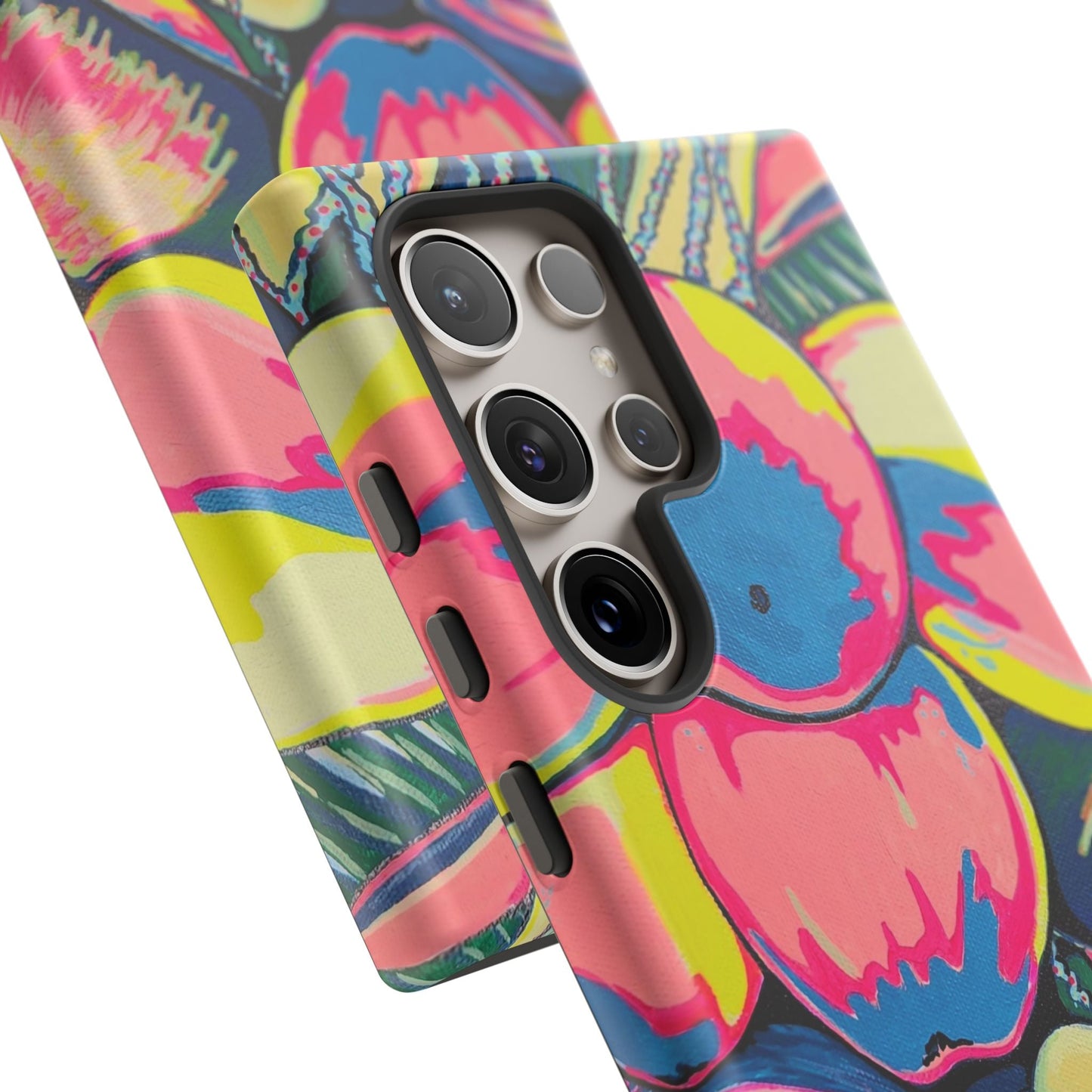 Neon Coconuts Tough Phone Case