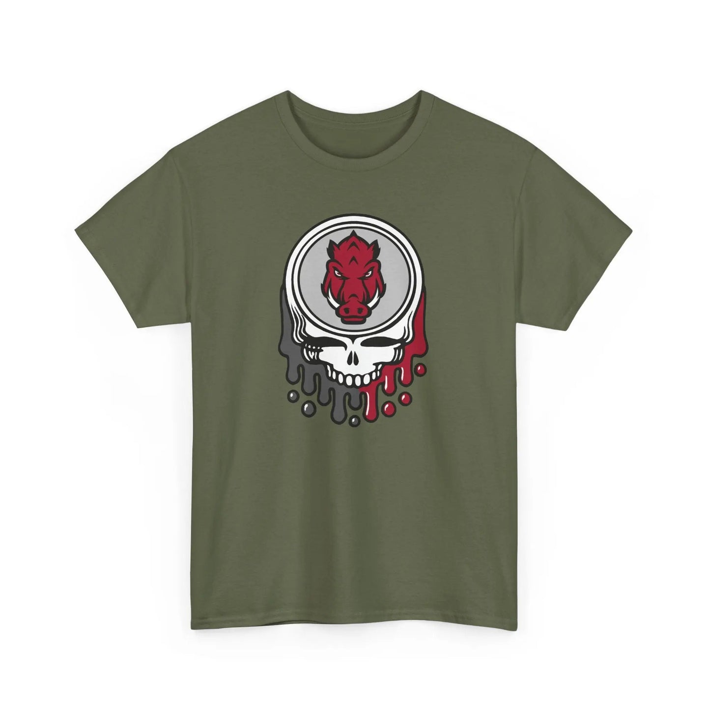 Arkansas Razorbacks Stealie Unisex Grateful Dead T-Shirt