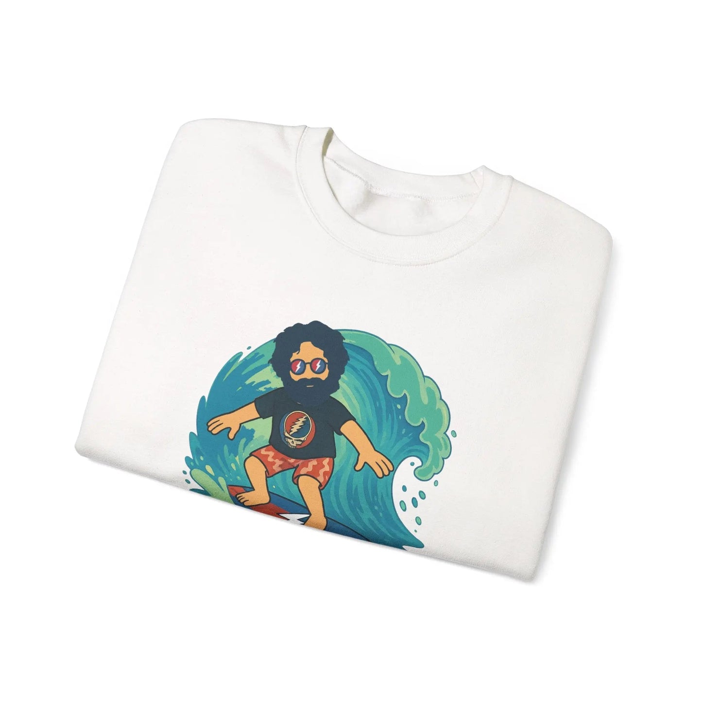 Surfing Jerry Life is dead.® Crewneck
