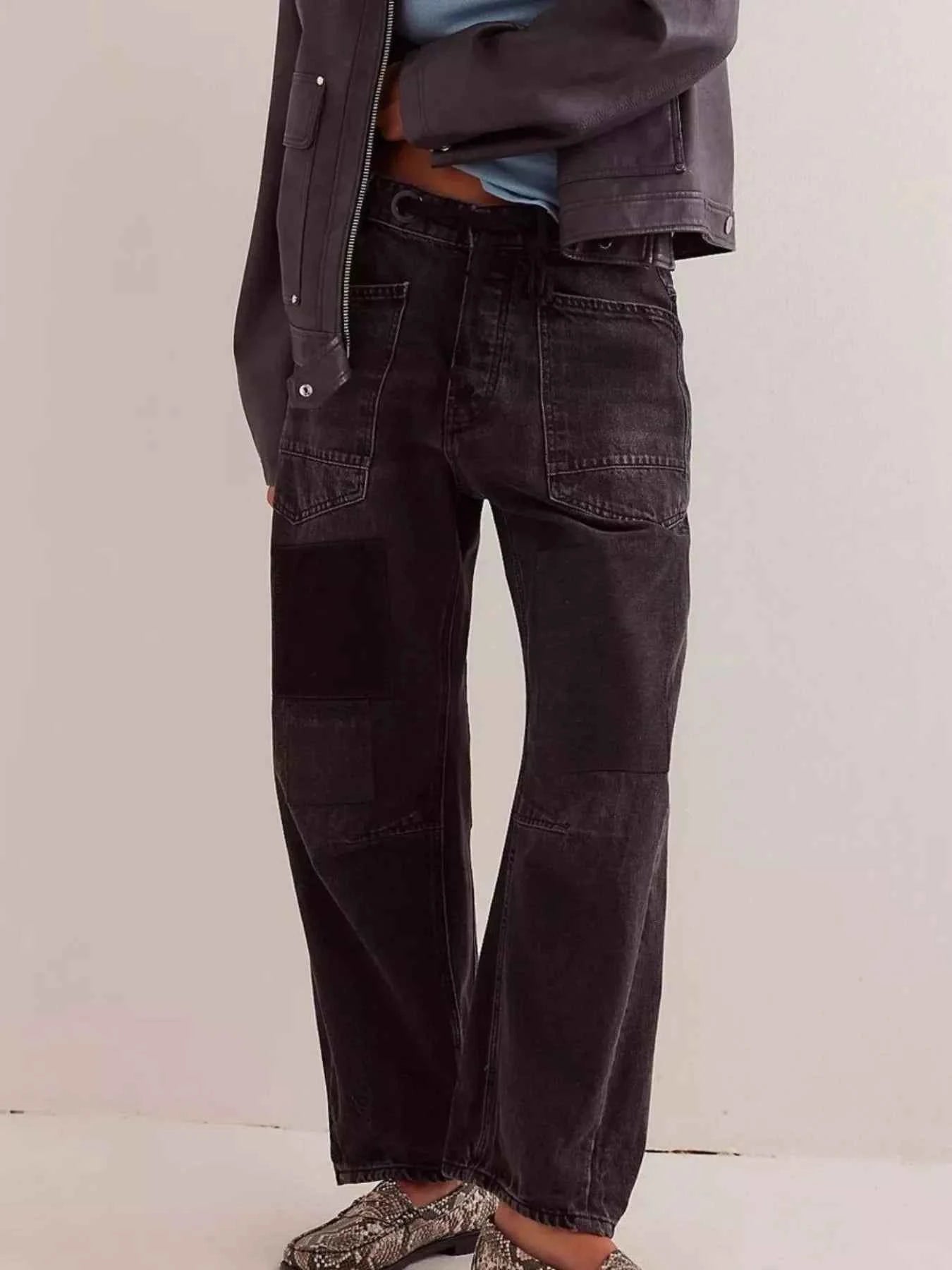 Washed Relaxed Fit Jeans
