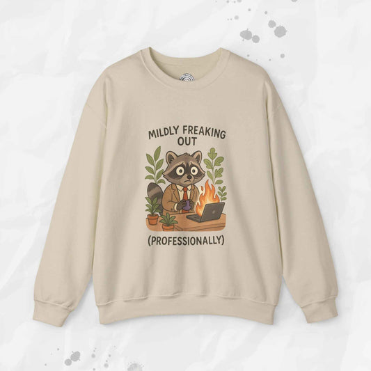 Mildly Freaking Out (Professionally) - Crewneck Sweatshirt
