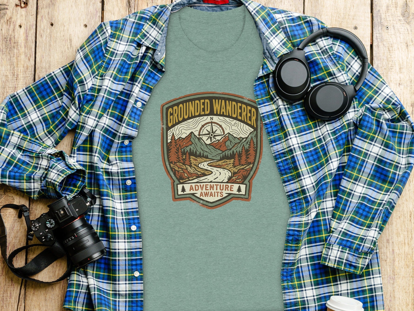 Heritage Grounded Wanderer Adventure Nomad Tee