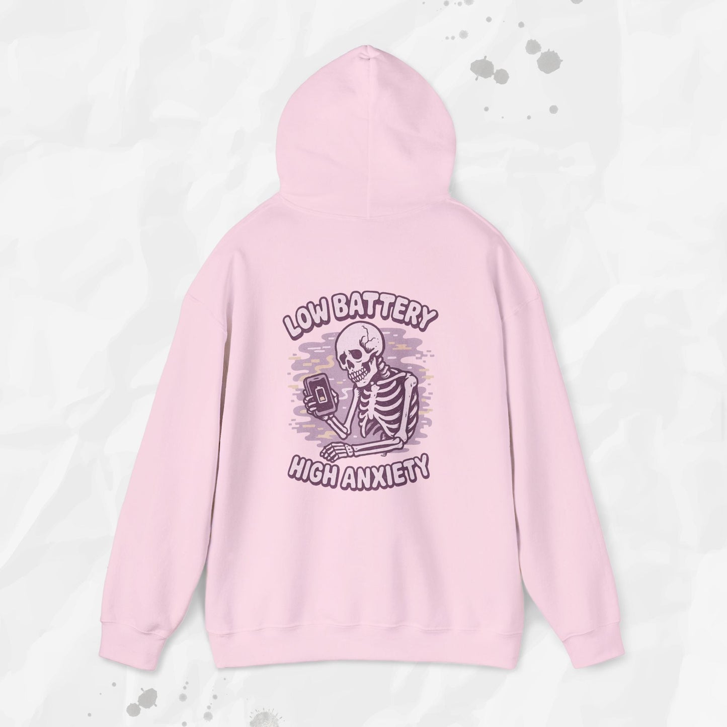 Low Battery, High Anxiety - Hoodie