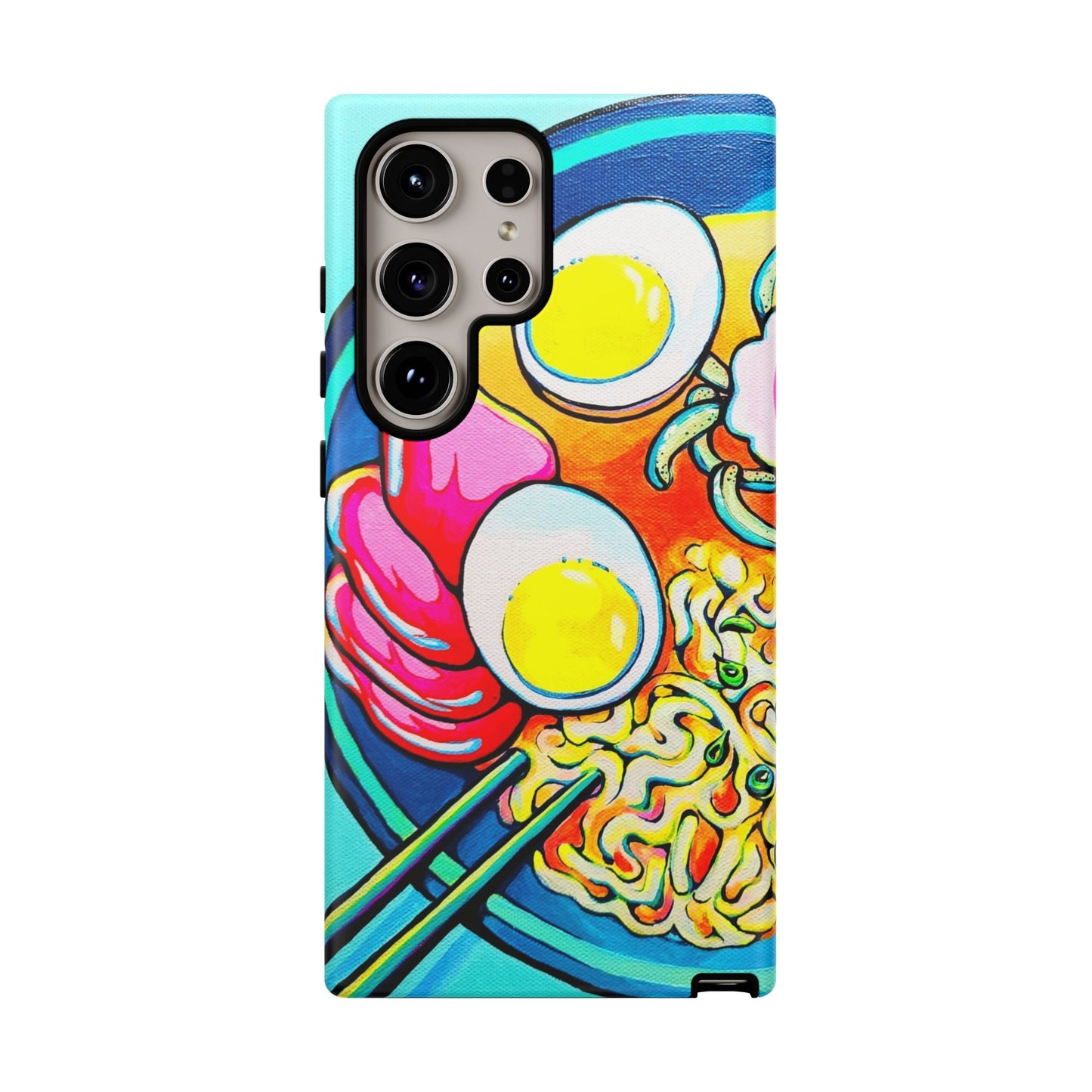 Neon Ramen Tough Phone Case