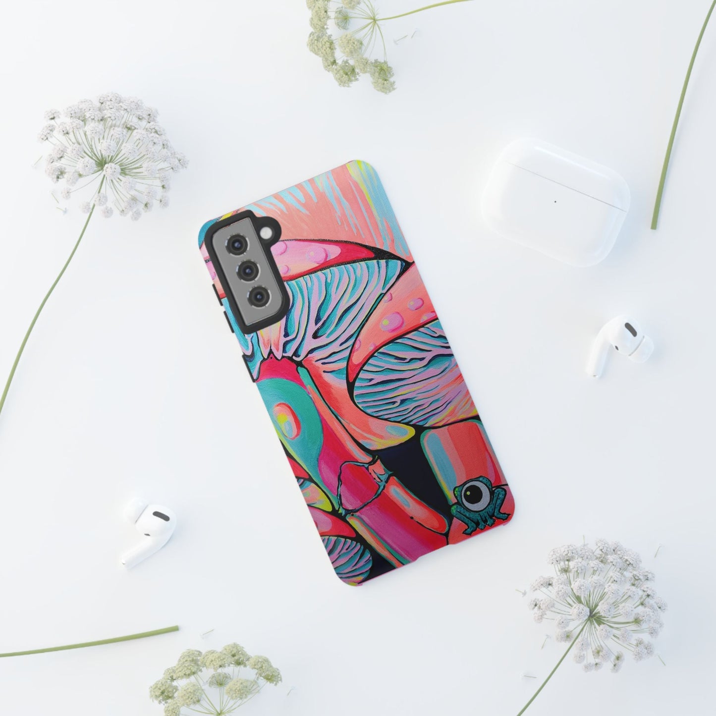 Trippy Mushrooms Tough Phone Case